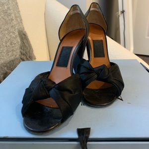 Lanvin Paris Closed Back Sandal